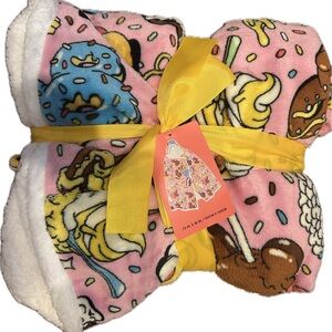 Disney Pink and Yellow Blanket